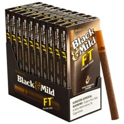 Black & Mild $1.99 Filter Tipped Cigars- 5PK (10CT)