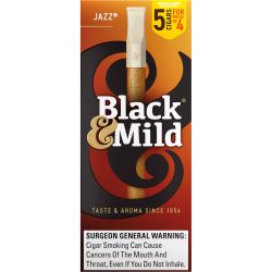 Black & Mild Plastic Tip Cigars 5 for 4- 5PK (10CT)