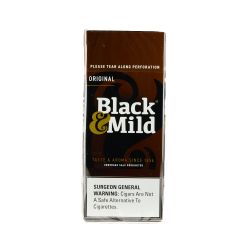 Black & Mild Wood Tip Cigars- 5PK (10CT), Original