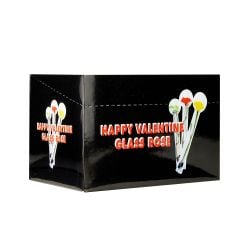 Happy Valentine Pipes 4IN (24CT), Assorted, 4 in