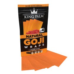 King Palm Goji Hemp Wraps- 4PK (15CT)