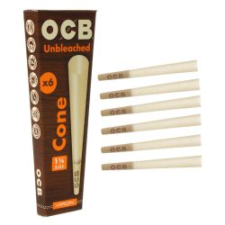 OCB Virgin Unbleached Cones