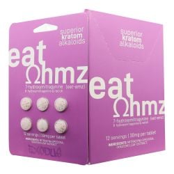 Ohmz Kratom 8-OH + Red-OH + 7-OH Tablets Box