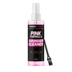 Pink Formula Grinder Cleaner Spray with Small Brush, 4OZ